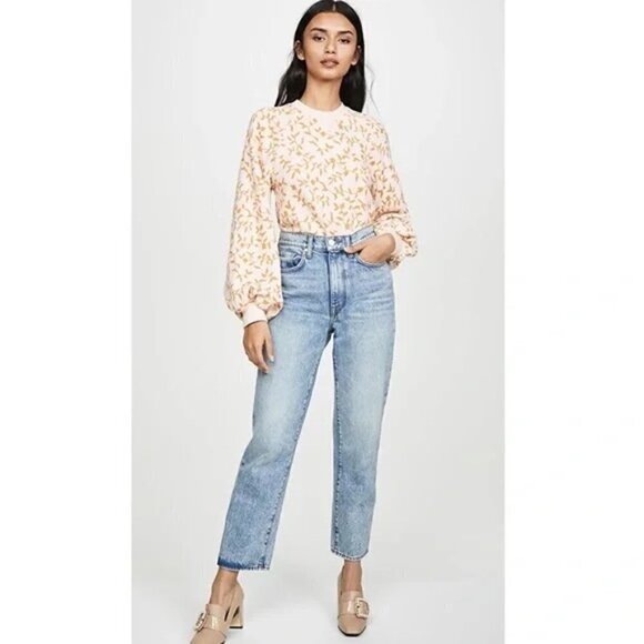 Ulla Johnson Ebba Pullover in Rose Sz P/0/XS - Picture 3 of 16